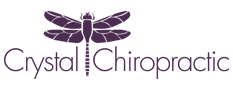 The Crystal Chiropractic website footer logo