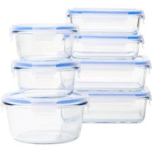Chiropractic Goleta CA Amazon Basics Airtight Glass Food Storage Container Set A 7-pack of Amazon Basics glass food storage containers with locking lids