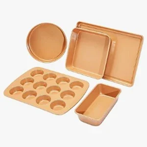 Chiropractic Goleta CA Amazon Basics Ceramic Nonstick A pack of ceramic non-stick baking sheets and pans