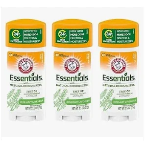 Chiropractic Goleta CA Arm and Hammer Essentials Deodorant A 3-pack of Arm and Hammer Essentials deodorant