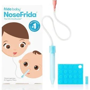 Chiropractic Goleta CA Frida Baby NoseFrida Nasal Aspirator The box for a Frida Baby NoseFrida Nasal Aspirator