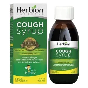 Chiropractic Goleta CA Herbion Naturals Cough Syrup with Honey A bottle of Herbion Naturals cough syrup