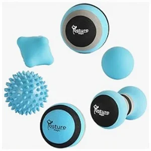 Chiropractic Goleta CA Posture Magic 6 Piece Massage Ball The 6 pieces of a Posture Magic 6-Pieces Massage Ball kit