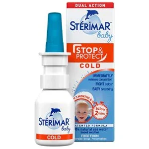 Chiropractic Goleta CA Sterimar Baby Stop and Protect Cold Relief A box of Sterimar Baby Stop and Protect Cold Relief nasal spray