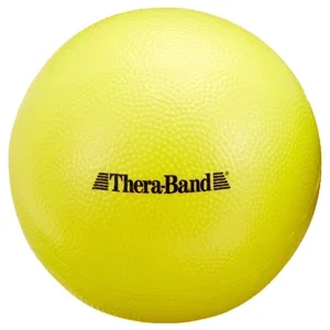 Chiropractic Goleta CA TheraBand Mini Ball A photo of a yellow TheraBand Mini Ball
